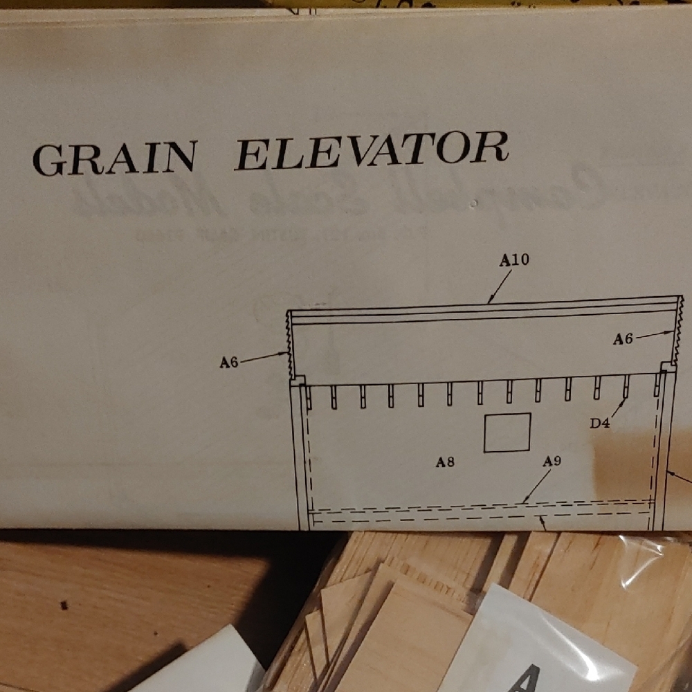 Grain Elevator Model - Picture 3 of 8